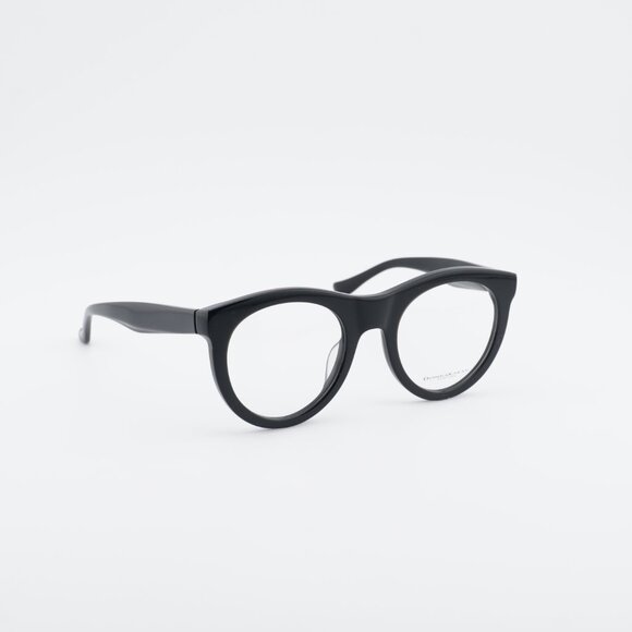 Donna Karan DO5005 003 Eyeglasses - Crystal Black 50mm Round Frame main image 9